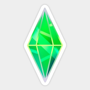 Green plumbob sims 4 Sticker